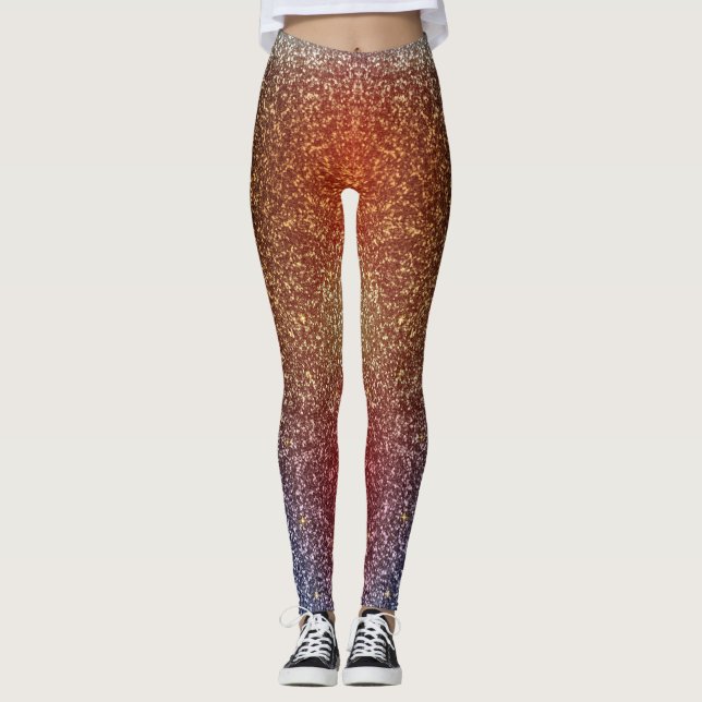 Best Watercolor Leggings for Classy Outfits (Front)