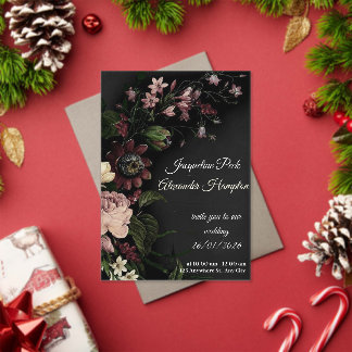 best wedding purple card acrylic invitations