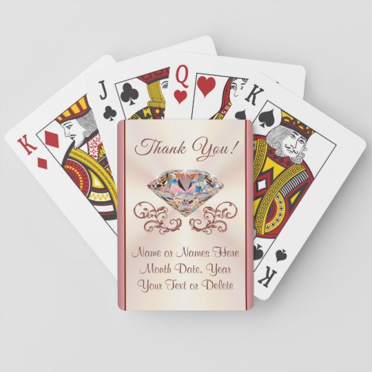 Best Wedding Souvenirs for Guests, Personalized Playing Cards | Zazzle.com