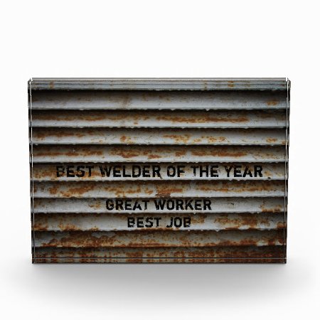 Best Welder Award