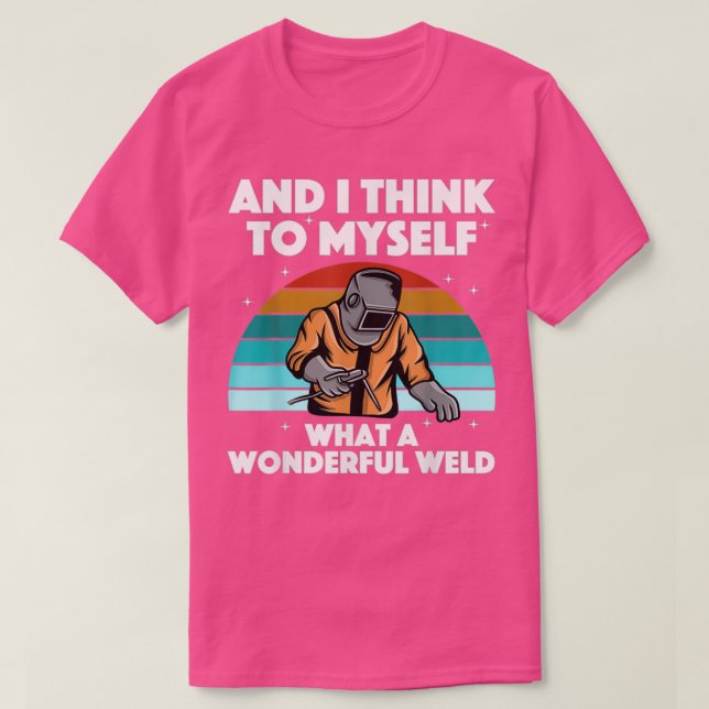 Best Welding Art For Men Women MIGTIG Welding Meta T-Shirt (Design Front)