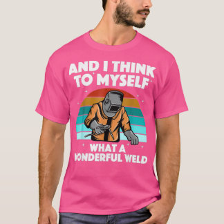 Best Welding Art For Men Women MIGTIG Welding Meta T-Shirt