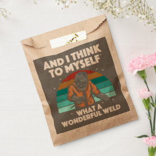 Best Welding Art Men Women Arc Welder Pipeliner Ir Favor Bag