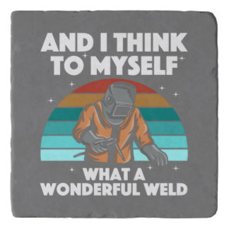 Best Welding Art Men Women Arc Welder Pipeliner Ir Trivet