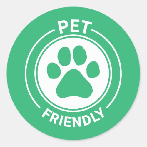 Best Westie Cat and Dog Best Friends Drawn Paw  Classic Round Sticker
