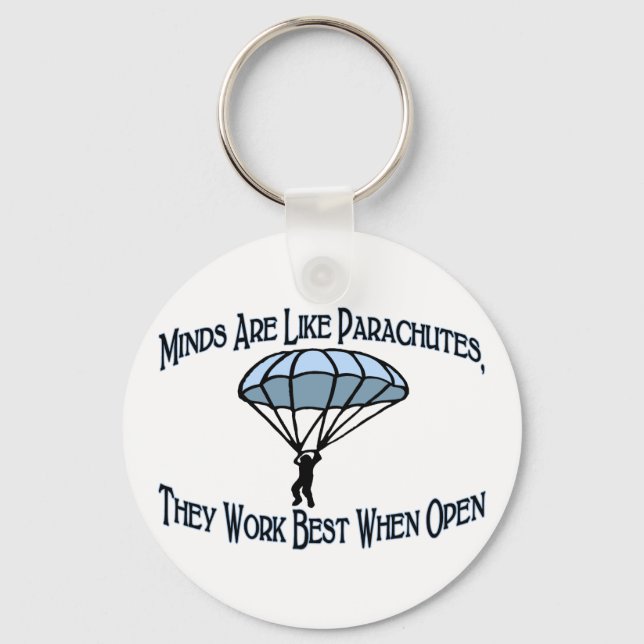 Best When Open Keychain (Front)