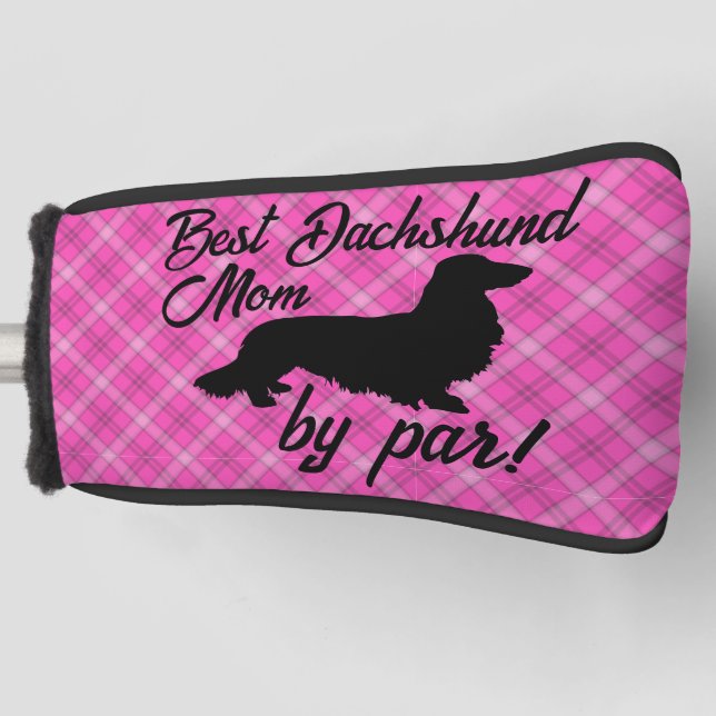 Best Wiener by Par Dachshund Golf Head Covers (Front)