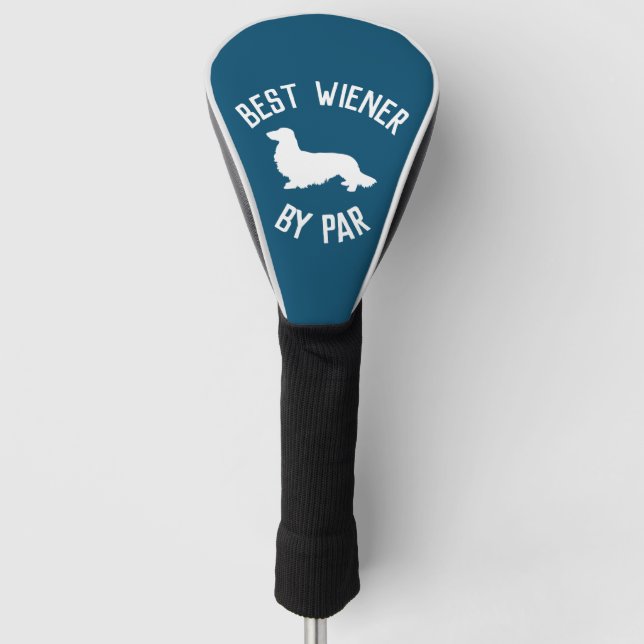 Best Wiener by Par Dachshund Golf Head Covers (Front)