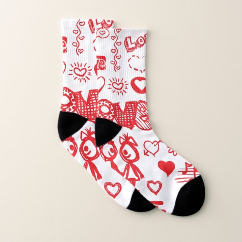Best wife Ever Fun All Over Print Socks