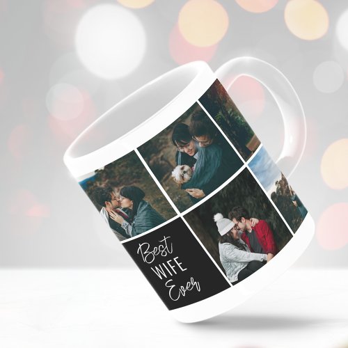 Best Wife Ever Personalized Photo Coffee Mug
