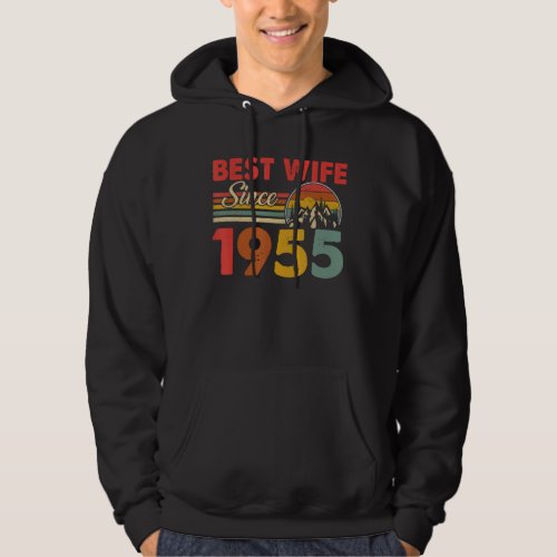 Best Wife Since 1955 Epic Matching 68th Wedding An Hoodie