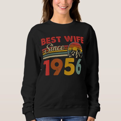 Best Wife Since 1956 Epic Matching 67th Wedding An Sweatshirt