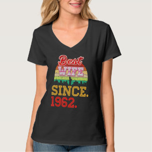 Best Wife Since 1962 60th Wedding Anniversary 60 Y T-Shirt
