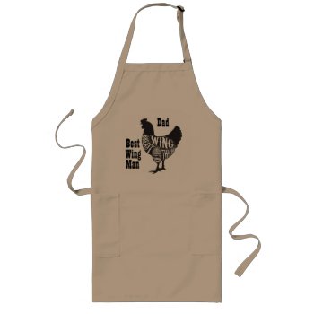 Best Wing Man  Chicken Customizable Apron by HolidayCreations at Zazzle