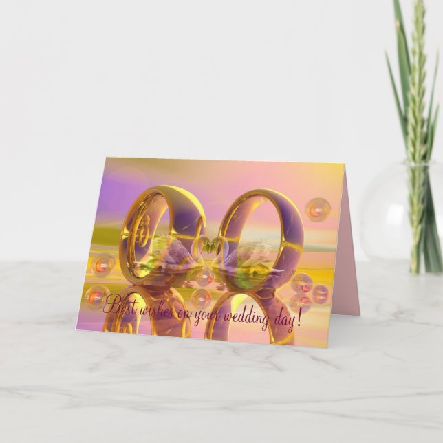 best wishes card (Front)