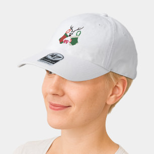 Best Wishes Christmas Special Occasion Red & Green 47 Brand Hat