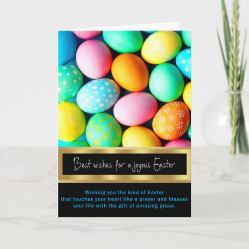 Best wishes for a joyous Easter Card