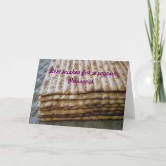 Best wishes for a joyous Passover Card
