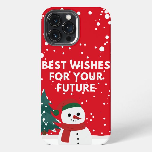 best wishes for your future  iphone case (Back)