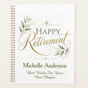 Best Wishes For Your Next Chapter Personalized Planner