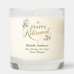 Best Wishes For Your Next Chapter Personalized Scented Candle