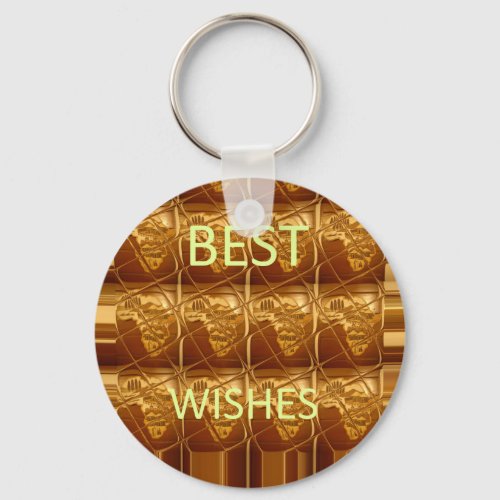 Best Wishes From Lovely Africa African Culture art Keychain