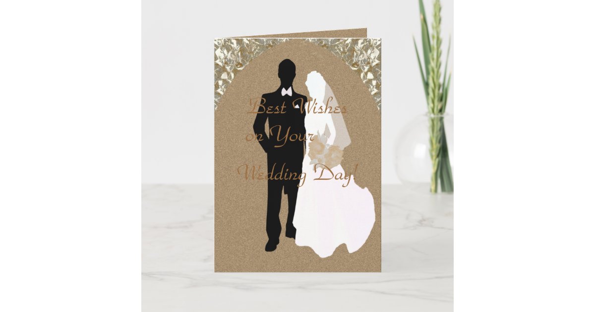 Best Wishes on your Wedding Cards Zazzle.com