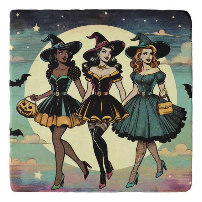 Best Witches  Trivet (Front)