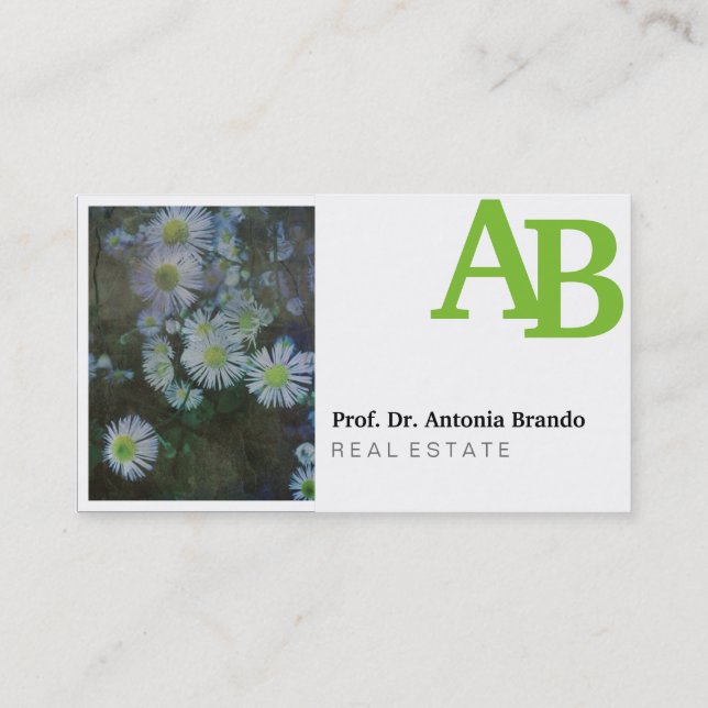 Best with Portrait images Business Card (Back)