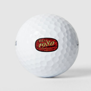 Best Year 1980 Golf Balls