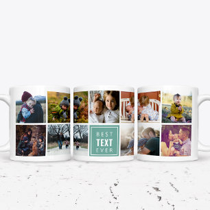 Best "Your Text Here" Ever Custom Photo Giant Coffee Mug