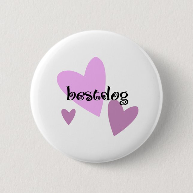 Bestdog Pinback Button (Front)