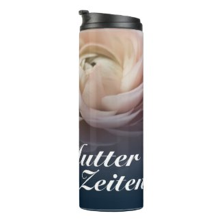 Beste Mutter aller Zeiten mit großer rosa Rose