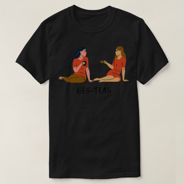 besteas friends T-Shirt (Design Front)