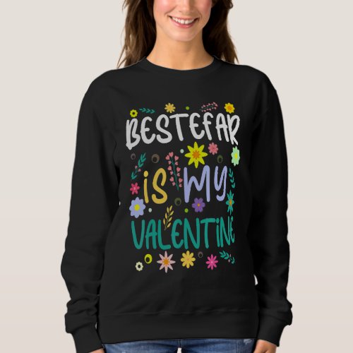 Bestefar Is My Valentine Valentines Day Sweatshirt