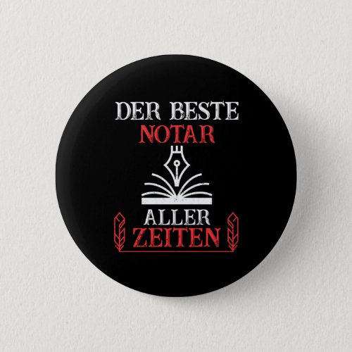 Bester Notar Notarin Notary Public Anwalt Gift Button