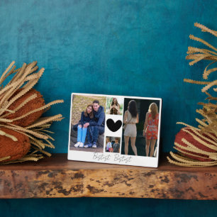 Bestest Bestie' Friends Keepsake Photo Collage Plaque