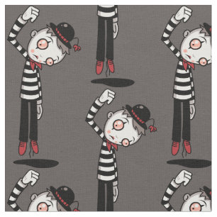Bestest Mime Ever Fabric