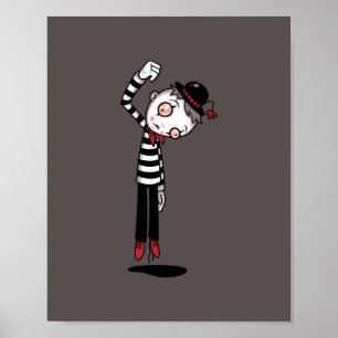 Bestest Mime Ever Poster