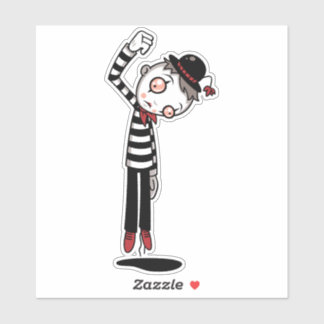 Bestest Mime Ever Sticker