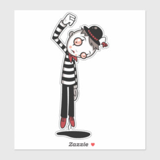 Bestest Mime Ever Sticker