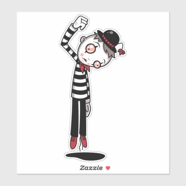 Bestest Mime Ever Sticker (Sheet)