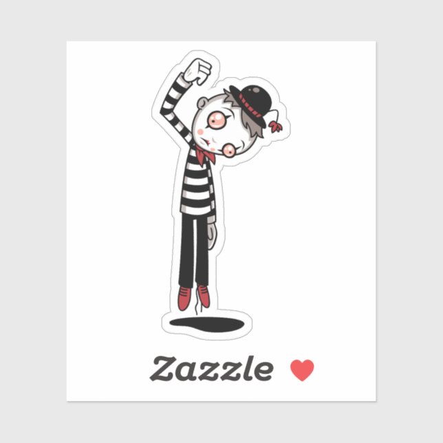 Bestest Mime Ever Sticker (Sheet)