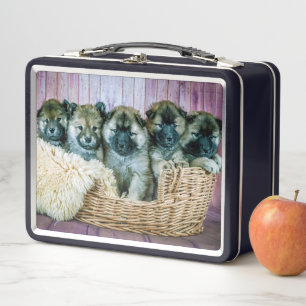 Bestfriend Cute German shepherd Puppies  Metal Lunch Box