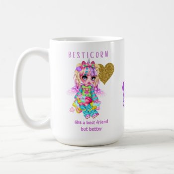 Besticorn Like A Best Friend But Better - Unicorn Coffee Mug