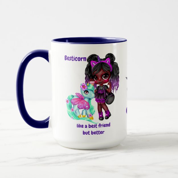 Besticorn Like A Best Friend But Better - Unicorn Coffee Mug