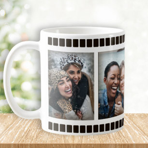 Bestie BFF Multi Photo Strip Coffee Mug