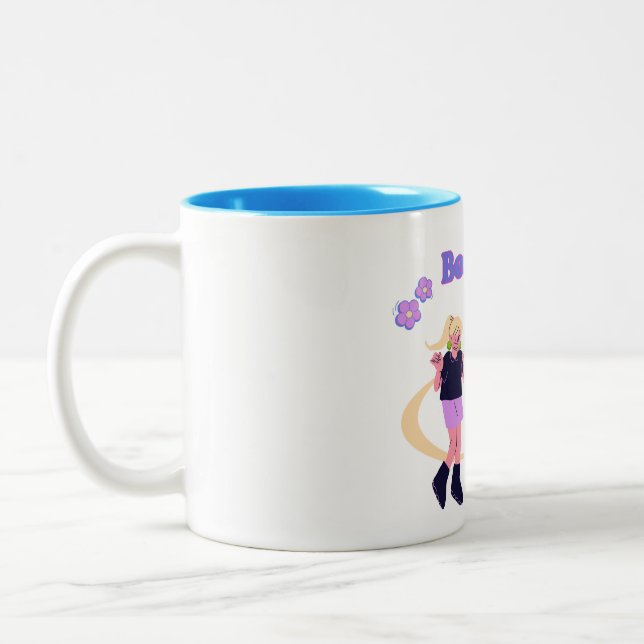 Bestie Forever Cute Friendship Coffee Mug Gift (Left)