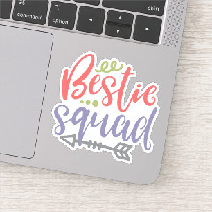Bestie Squad Friendship Design Sticker