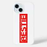 Bestie Stamp iPhone 15 Case